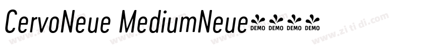 CervoNeue MediumNeue字体转换